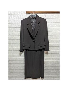 Sunny Choi Woman's Black 2 Piece Set Embellished Beaded Dress with Jacket 10